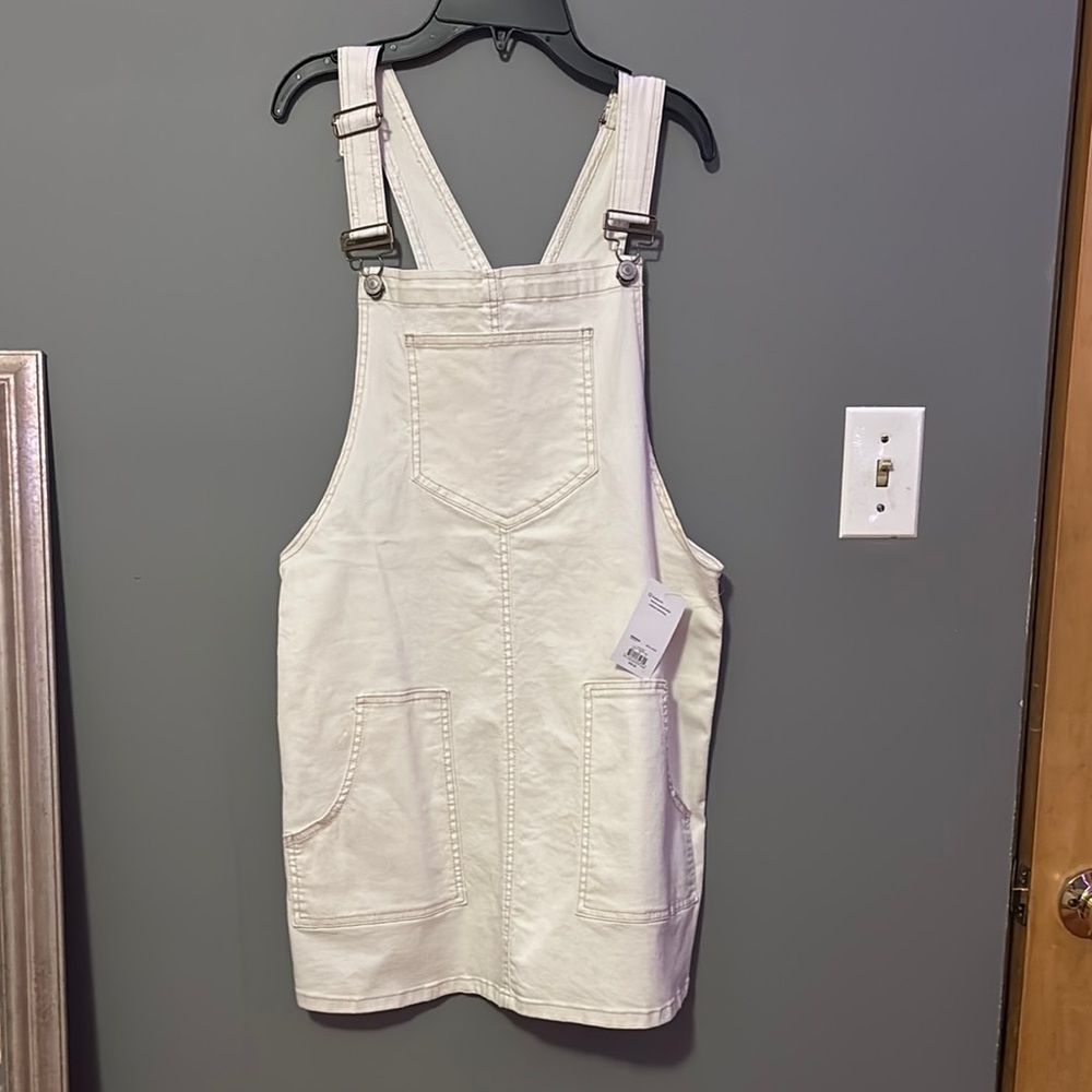 New with Tag Kohl’s Denim Dress Overalls